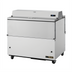Thumbnail image #1 for True 49-Inch Mobile Dual-Sided Milk Cooler Cart, 12-Crate Capacity
