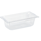 Thumbnail image #1 for Vollrath Super Pan® 8034410 1/3 GN Clear Low-Temp Polycarbonate Food Pan, 4" Deep Case of 6
