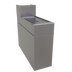 Thumbnail image #1 for Glastender TCA Stainless Steel Tubing Chase for 19-Inch Deep Underbar Units, 6-Inch Wide