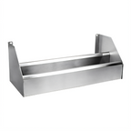 Thumbnail image #1 for Glastender, Inc. CHOICE C-DR-34 34-Inch x 10-Inch Double Speed Rail, Stainless Steel, Keyhole Mount
