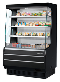 Turbo Air 39-Inch Mid-Height Vertical Open Display Merchandiser, 9.3 Cu. Ft.