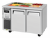 Thumbnail image #1 for Turbo Air J Series 47-1/4-Inch Two-Section Refrigerated Buffet Table, 11 Cu. Ft., 9-Pan, Solid Doors