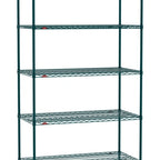 Thumbnail image #1 for Metro Super Erecta SE-2430K3-86-S5 Stationary Starter Wire Shelving Unit, 30"W x 24"D x 86"H, 800 lb. capacity per shelf, 2000 lb. capacity per unit