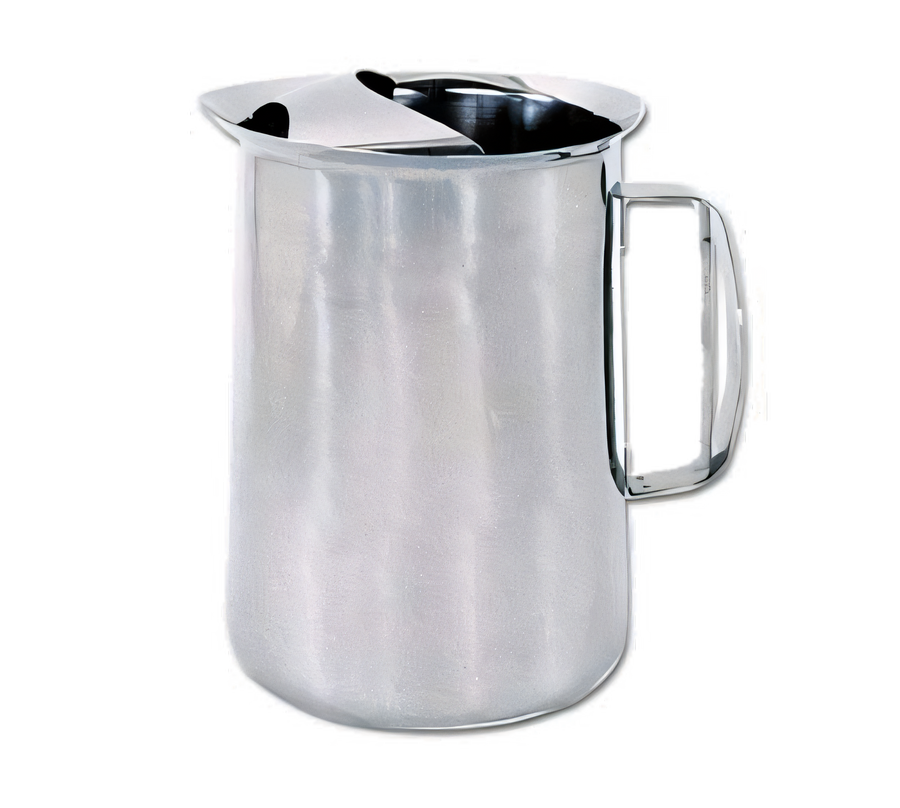 Product image #1 for Scandia 2-1/8 Qt Straight-Sided Stainless Steel Pitcher with Ice Guard