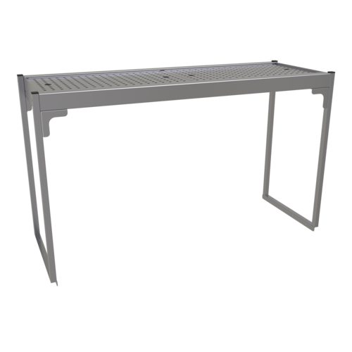 Product image #1 for Glastender 42-Inch Single Stainless Steel Overshelf for Pass-Thru Cocktail Stations
