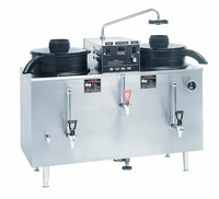 BUNN U3 Automatic Twin 3-Gallon Electric Coffee Urn with Hot Water Faucet