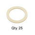 Thumbnail image #1 for T&S Brass Eterna Cartridge Faucet Top Gaskets, 25-Pack