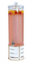 Thumbnail image #1 for Empire Single Round White Acrylic Beverage Dispenser with Ice Chamber