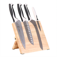 Mercer Culinary Millennia Colors™ 5-Piece Magnetic Board Knife Set with Japanese Steel Blades