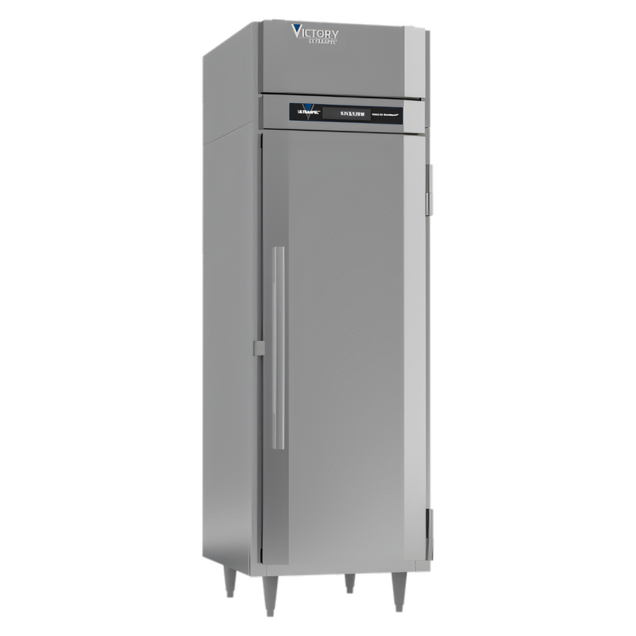 Product image #1 for Victory UltraSpec™ One-Section Solid Door Reach-In Freezer, 21.01 Cu. Ft., Standard Depth, Self-Contained, Top-Mounted, 115V
