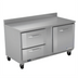 Thumbnail image #1 for Victory Refrigeration 60-Inch Two-Section Worktop Freezer Counter with 1 Door and 2 Drawers