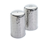 Thumbnail image #1 for American Metalcraft Hammered Stainless Steel Salt & Pepper Shaker Set, 2 oz., Round