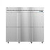 Thumbnail image #1 for Hoshizaki Steelheart Three-Section Reach-In Freezer with Half-Height Solid Doors, 79.03 Cu. Ft.