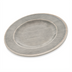 Thumbnail image #1 for Grove 9-Inch Round Wide Rim Melamine Salad Plate, Smoke Gray