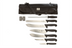 Thumbnail image #1 for Mercer Culinary BPX Ultimate BBQ 9-Piece Knife Set with 7-Pocket Roll