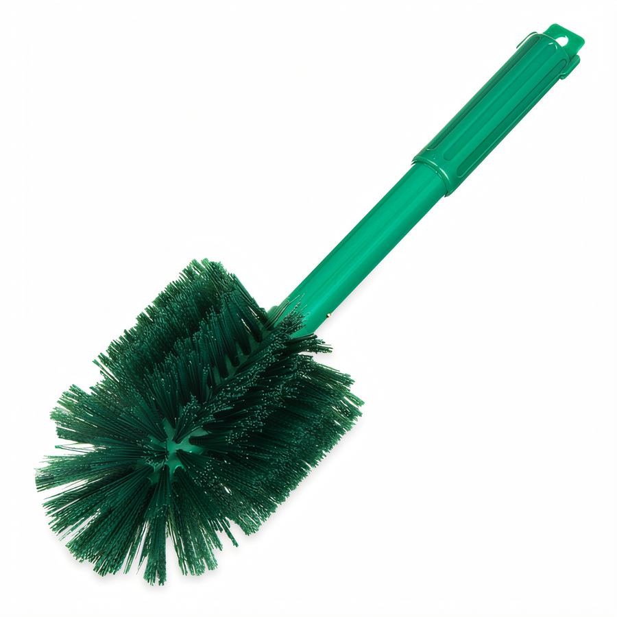 Product image #1 for Sparta® Multi-Purpose Valve & Fitting Brush, 16-Inch Handle, 5-Inch Round Head, Green