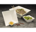 Thumbnail image #1 for American Metalcraft Prestige 3 oz White Porcelain Square Bowl
