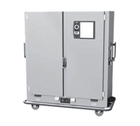 Metro MBQ-200D Heated Two-Door Insulated Stainless Steel Banquet Holding Cabinet, 200 Plate Capacity