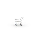Thumbnail image #1 for RATIONAL VarioMobil 60.73.349 Height-Adjustable Transport Cart for 12 x 20 Hotel Pans, Size 2-XS and 2-S