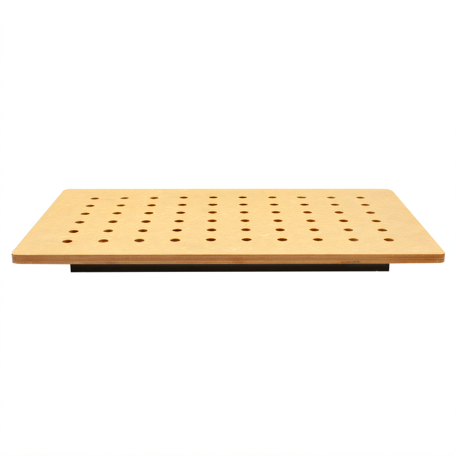 Product image #1 for TableCraft Versa-Tile Natural Perforated Single-Well Carving Station Template