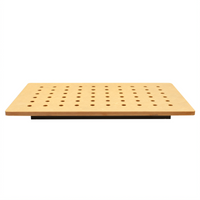 TableCraft Versa-Tile Natural Perforated Single-Well Carving Station Template
