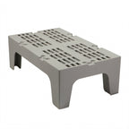 Thumbnail image #1 for Cambro S-Series DRS360480 Slotted Top Polypropylene Dunnage Rack, 36W x 21D x 12H in., 1,500 lb Capacity