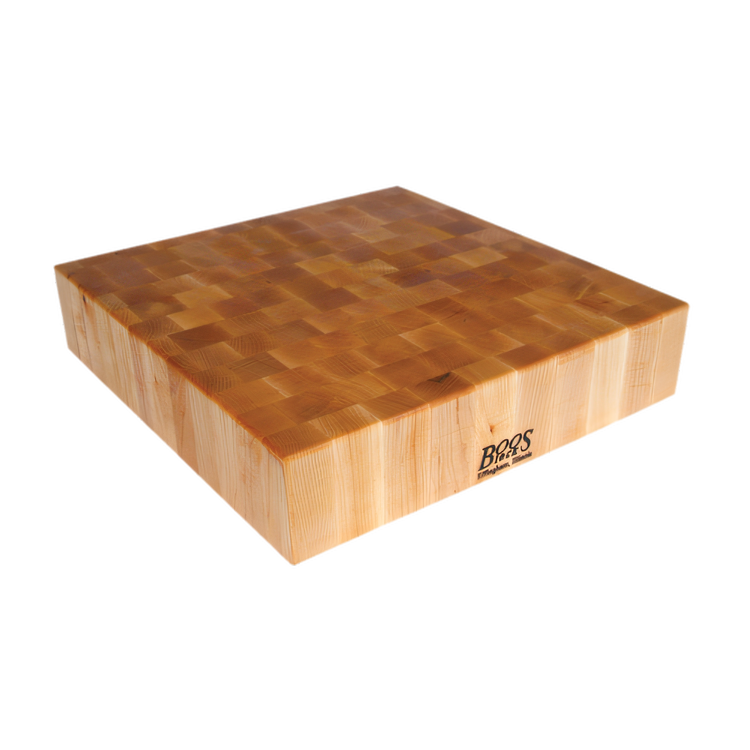 Product image #1 for John Boos Boos Block BB03 Chinese Chopping Block, 30 x 30 x 6 Inch, End Grain Northern Hard Rock Maple, Reversible