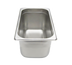 Thumbnail image #2 for 1/3 Size 4-Inch Deep Heavy 22 Gauge Solid Stainless Steel Steam Table Pan