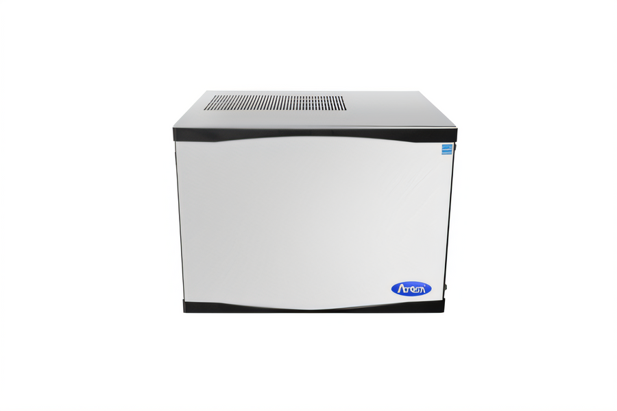 Product image #1 for Atosa 460 lb/Day Half-Dice Cube Ice Machine, Air-Cooled, Self-Contained