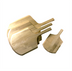 Thumbnail image #1 for American Metalcraft Wood Pizza Peel with 8 x 9 Inch Blade, 14 Inch Overall Length
