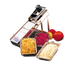 Thumbnail image #1 for Bron Coucke Stainless Steel Mandoline Slicer with Hand Guard, Julienne Blade and Flat Blade