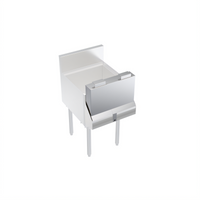 Krowne Royal Series Single 18-Inch Stainless Steel Speed Rail Locking Cover