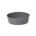 Thumbnail image #1 for American Metalcraft Del Mar B10G Gray ABS Plastic Serving Bowl, 80 oz., 10-Inch Round Case of 12