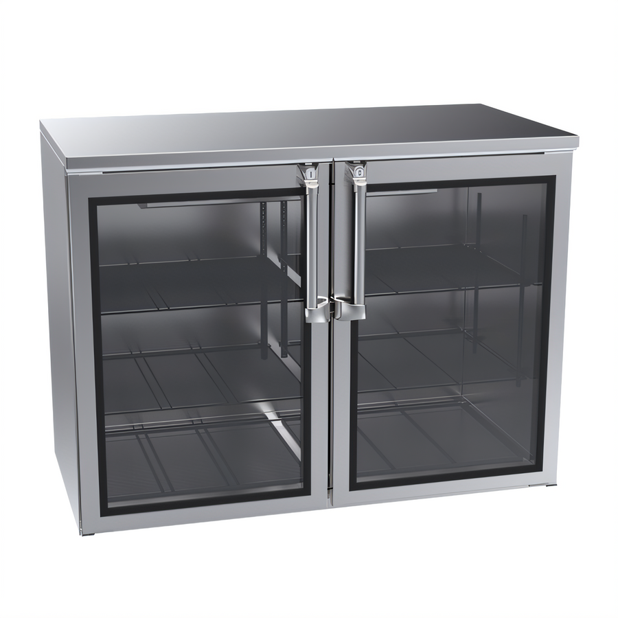 Product image #1 for Krowne Remote Two-Section Back Bar Storage Cabinet, 48 Inch W x 24 Inch D