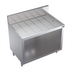 Thumbnail image #1 for Krowne Royal Series 36-Inch x 24-Inch Stainless Steel Underbar Drainboard with Open Cabinet Base