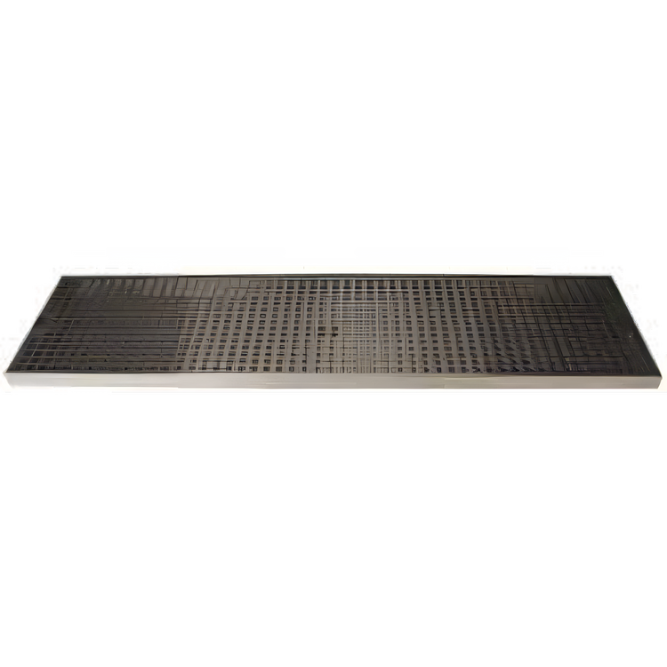 Product image #1 for Micro Matic USA Stainless Steel Surface Mount Drip Tray Trough with Perforated Screen, 30 x 8 Inches