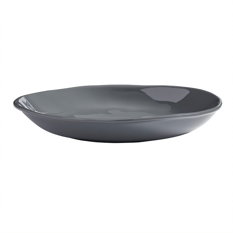 Product image #1 for American Metalcraft Crave Collection Storm 20 oz Oval Melamine Bowl