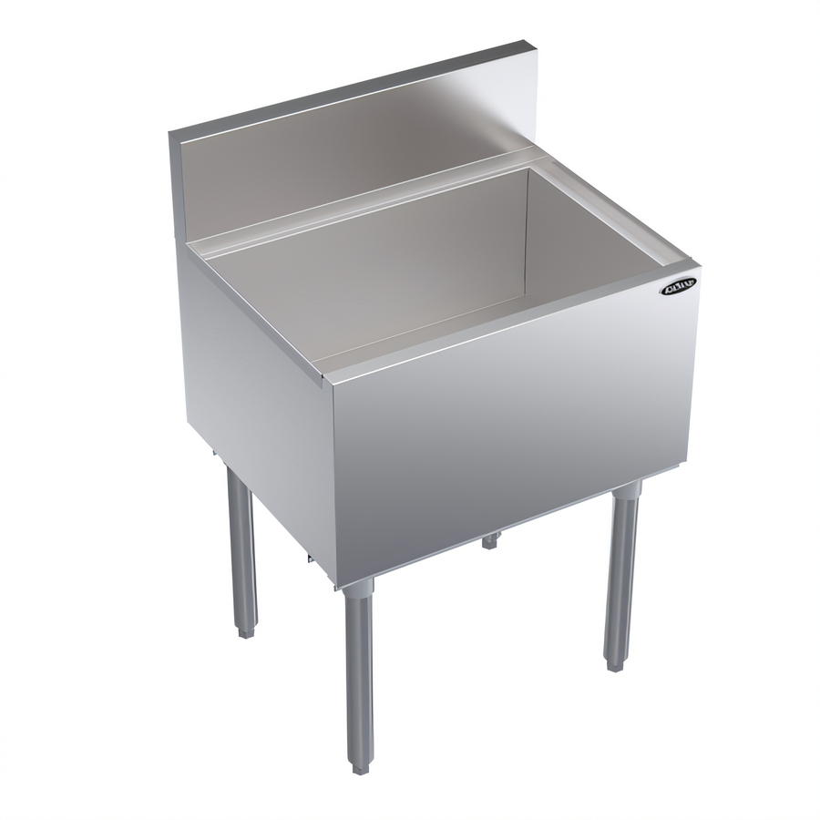 Product image #1 for Krowne Royal Series Stainless Steel Underbar Ice Bin/Cocktail Unit, 24"W x 19"D O.A., 74 lb Ice Capacity