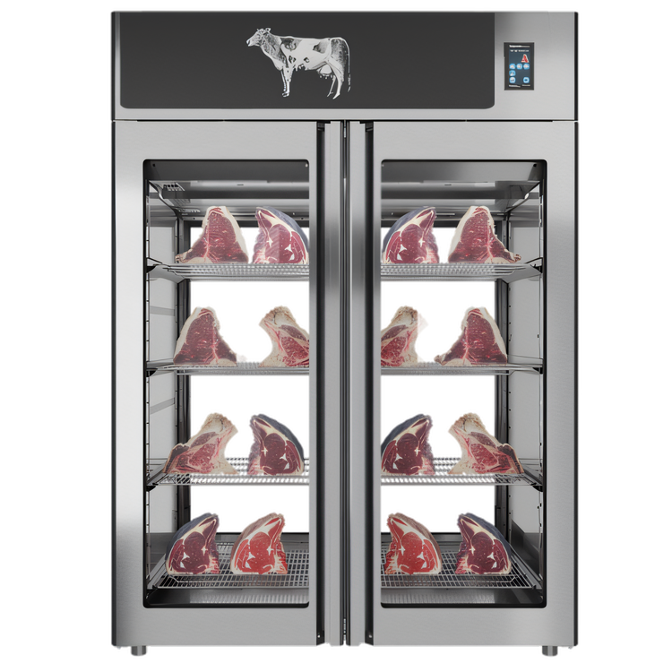 Product image #1 for Trento Stagionello Dry Age 3.0 49.5 Cu. Ft. Dry Aging Cabinet with Humidity Management and 2 Glass Doors