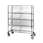 Thumbnail image #1 for Metro Super Erecta DCR17C Additional Retainer for Specialty Carts, 4" x 17"
