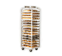 Adamatic C-Lift Roll-In Oven Rack with Stainless Steel Lift, 20-Pan Capacity, Single End Load