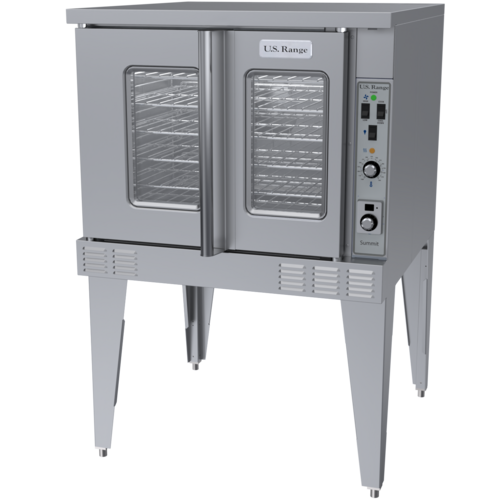 Product image #1 for Garland U.S. Range Summit Series Full-Size Standard-Depth Single-Deck Gas Convection Oven with Dual Thermal Window Doors and Solid-State Controls