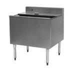 Thumbnail image #1 for Eagle Group 2200 Series B30IC-22 Underbar Ice Bin/Cocktail Unit, 30 in W x 24 in D, 82 lb Capacity, 8 in Deep Liner, Sliding Cover, No Cold Plate