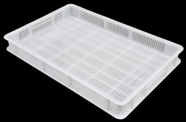 Product image #1 for Omcan White Plastic Pasta Tray, 15-3/4 x 23-5/8 Inches, for Models 13364, 13397, 16643, 13236, and 13440