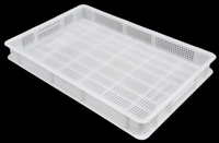 Omcan White Plastic Pasta Tray, 15-3/4 x 23-5/8 Inches, for Models 13364, 13397, 16643, 13236, and 13440