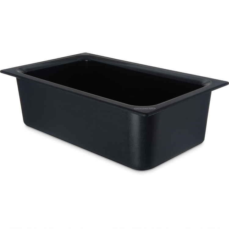 Product image #1 for Coldmaster 1/1 Full-Size 6-Inch Deep Chilled Food Pan, Black ABS Plastic