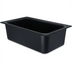 Thumbnail image #1 for Coldmaster 1/1 Full-Size 6-Inch Deep Chilled Food Pan, Black ABS Plastic