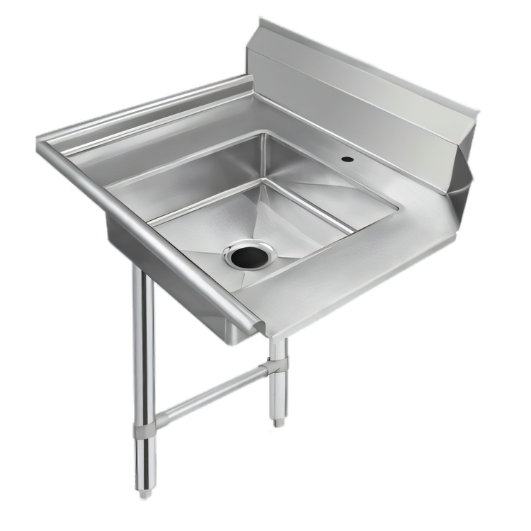 Product image #1 for 36-Inch x 30-Inch Straight Left-to-Right Soiled Dishtable with 20-Inch x 20-Inch Pre-Rinse Sink