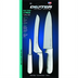 Thumbnail image #1 for Dexter Russell Sani-Safe 3-Piece Kitchen Knife Set with White Polypropylene Handles