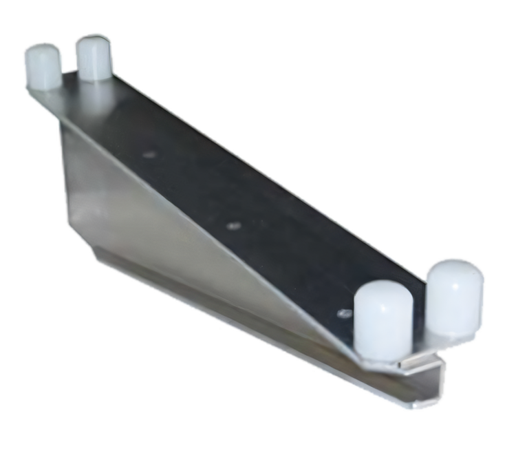 Product image #1 for Eagle Group Right-Hand Heavy Duty Single Knob Shelf C Bracket, 24-Inch Stainless Steel